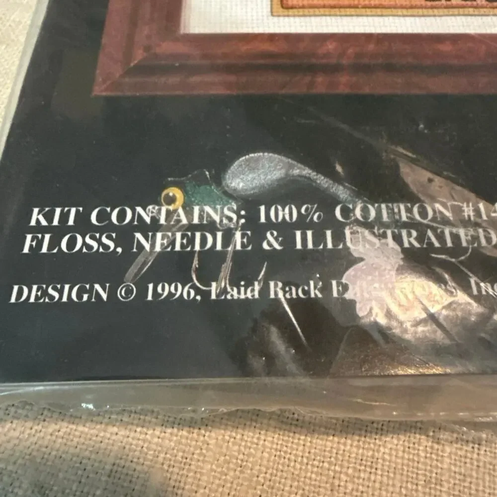 1996 Design Works Cross Stitch Kit • 12x12 • Sealed